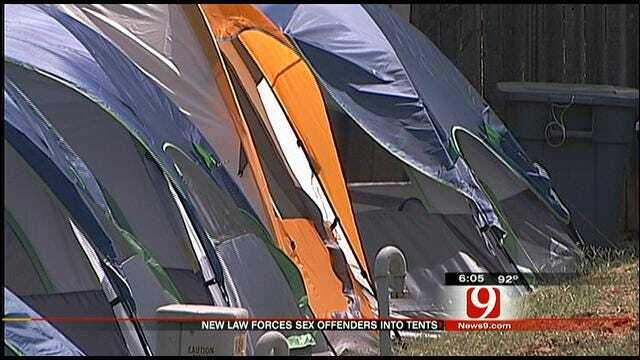 New Oklahoma Law Forcing Sex Offenders Into Tents Raises Concerns