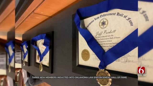 3 New Members Inducted To Oklahoma Law Enforcement Hall Of Fame 