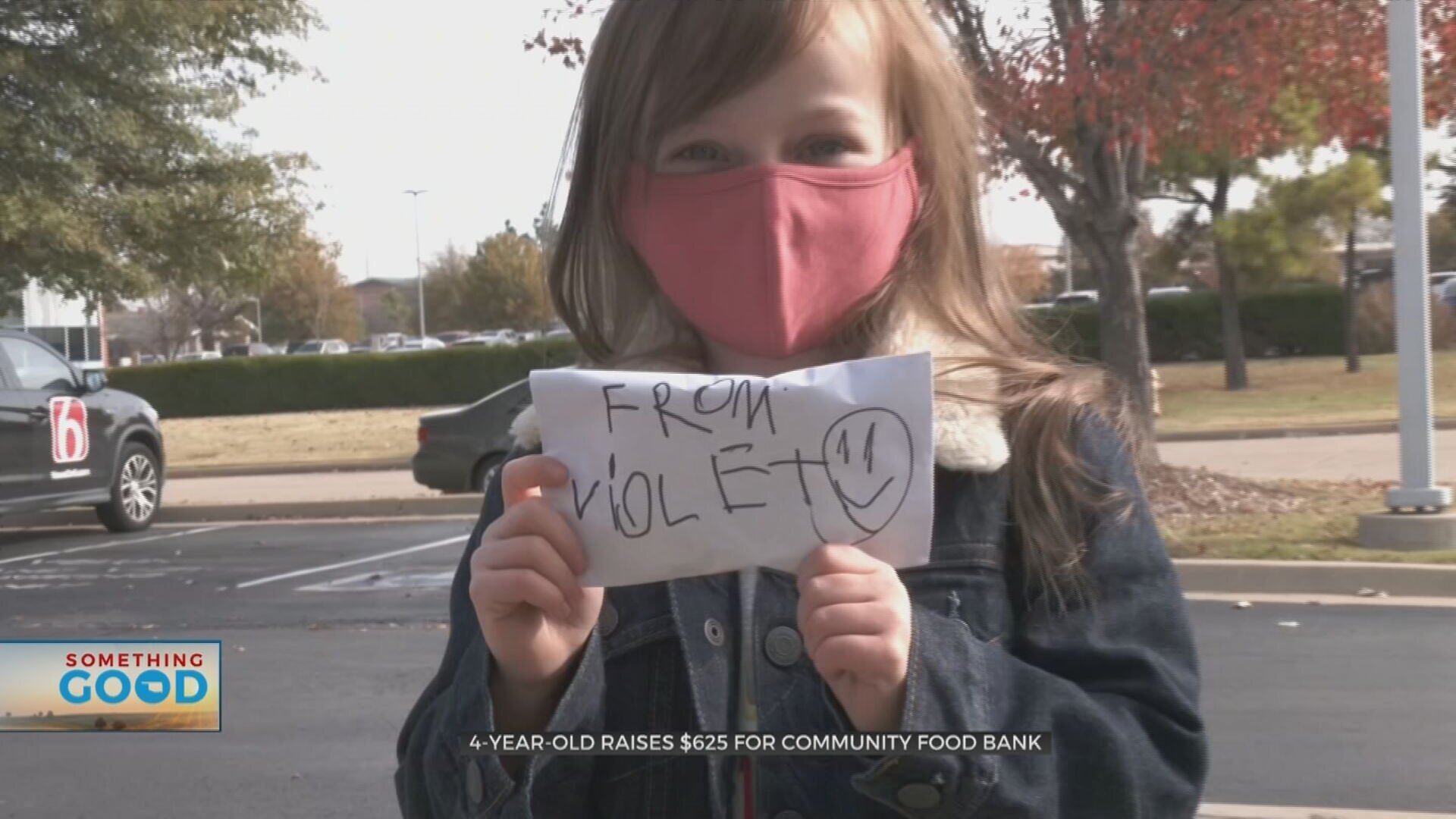 4-Year-Old Girl Donates Over $600 Of Bake Sale Earnings To Food Bank 