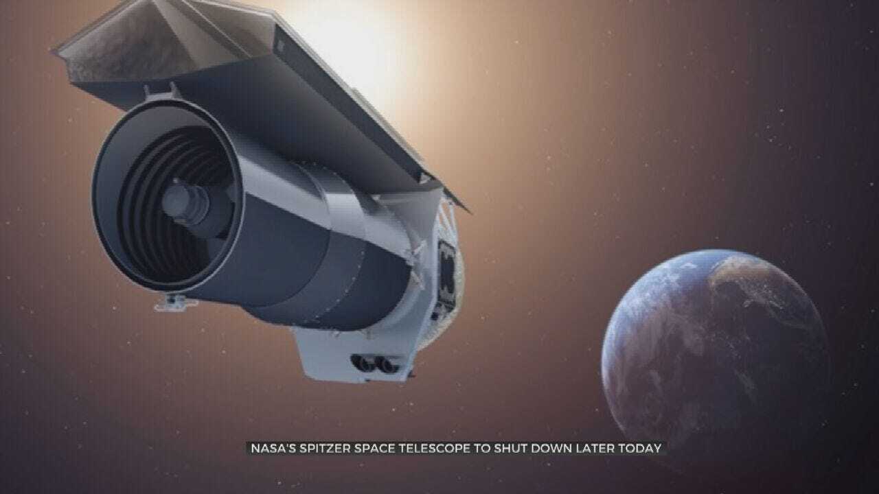 WATCH: NASA Says Goodbye To Spitzer Space Telescope