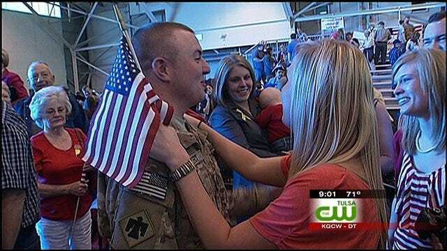 45th Infantry Soldiers Return To Oklahoma