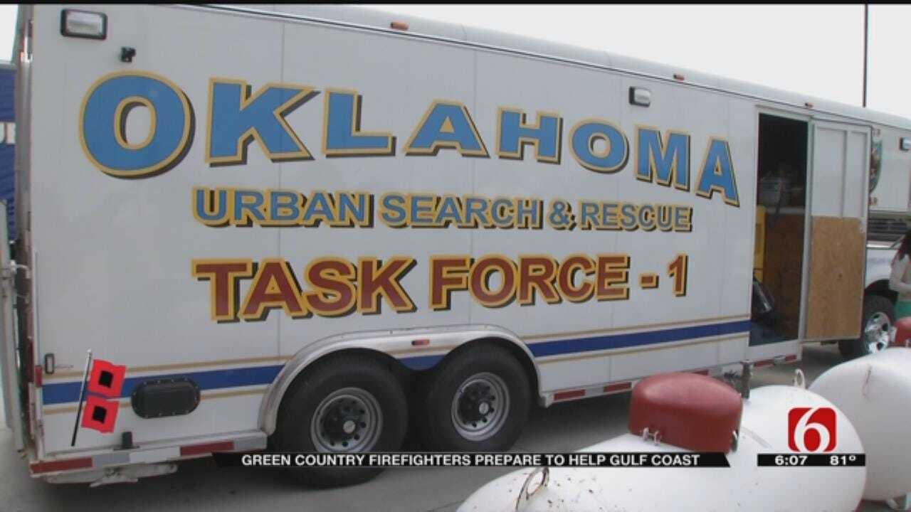 Tulsa Fire Rescue Team Heads To Texas For Hurricane Harvey