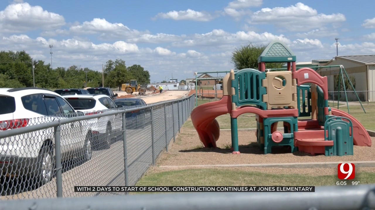 Jones Elementary School Prepares To Open After Major Delay