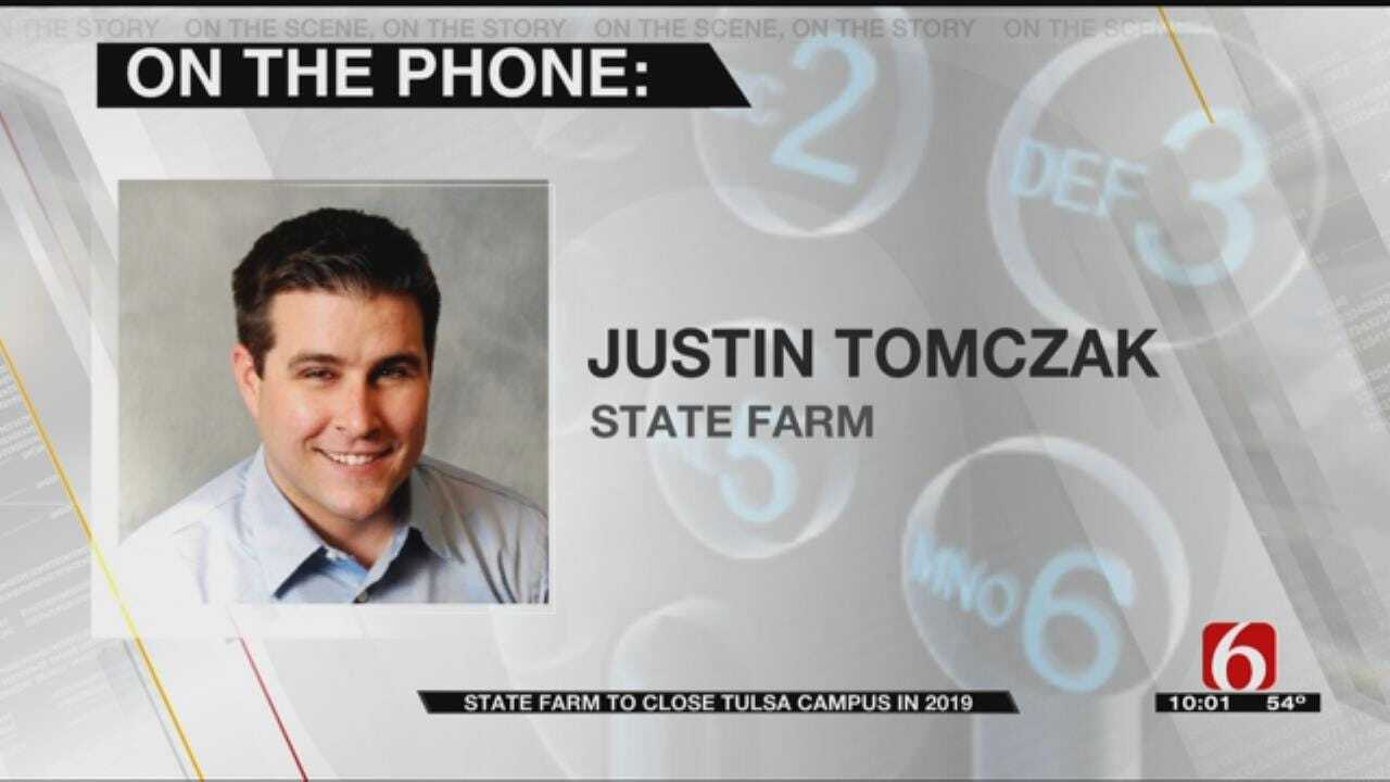 State Farm To Close Tulsa Center