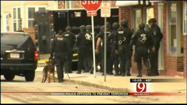 Boston Police Officers Learn From Oklahoma City Training Experience