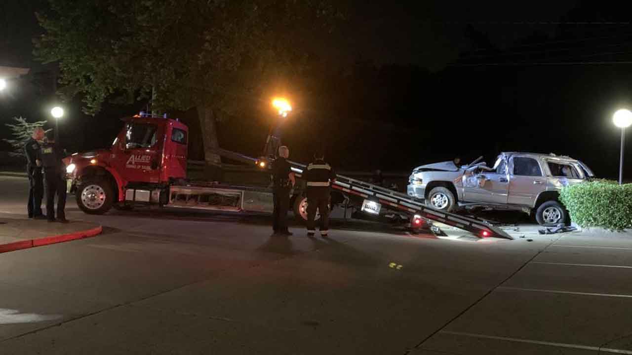 Tulsa Police: Man Dies After Rolling Vehicle In Crash
