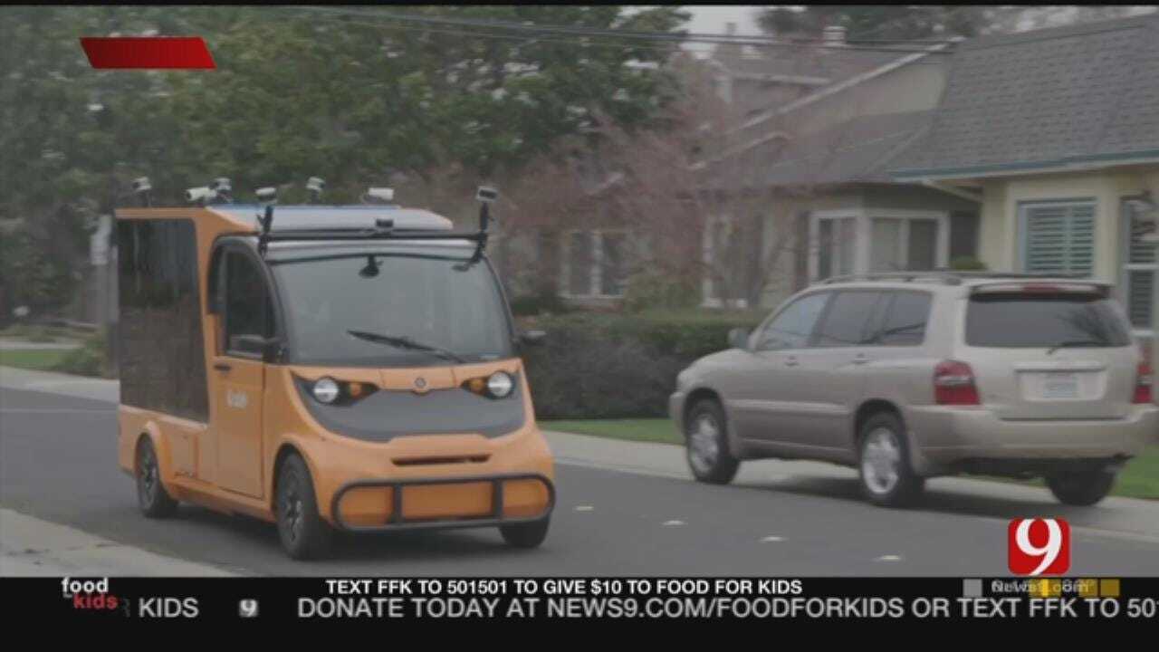 Self-Driving Grocery Delivery Trucks Coming To OKC Metro