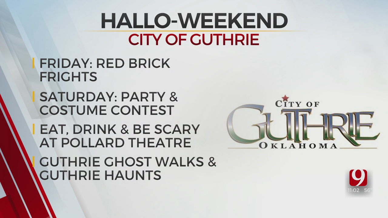 City Of Guthrie Hosting Hallo-Weekend