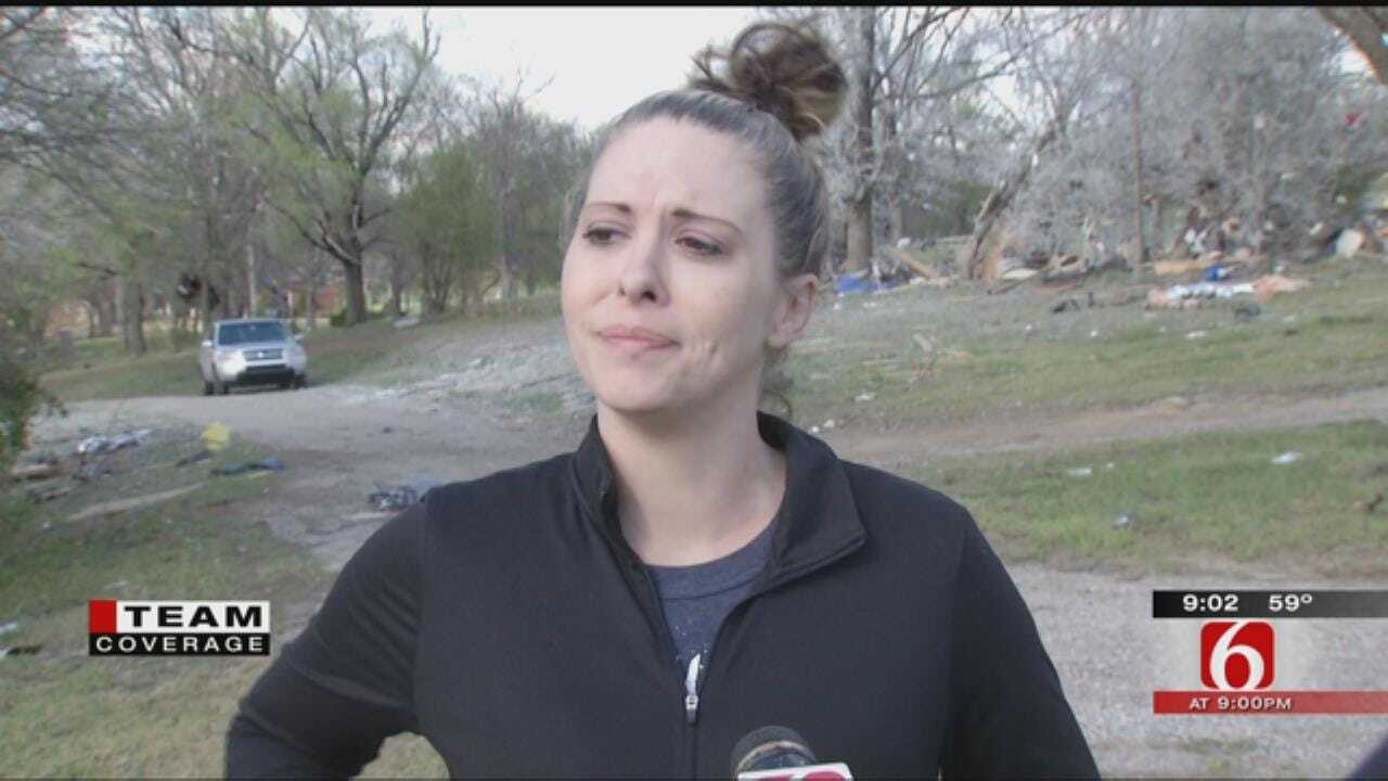 Claremore Woman Thankful For Assistance In Tornado Cleanup