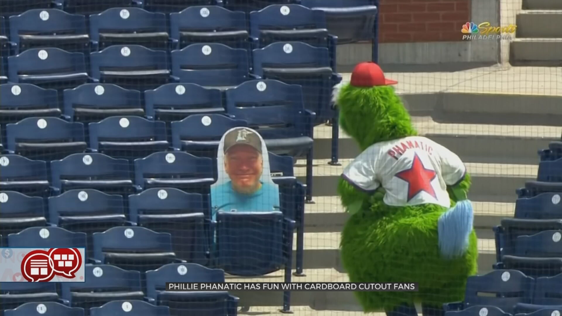 Something To Talk About: Cardboard Cutout Baseball Fans