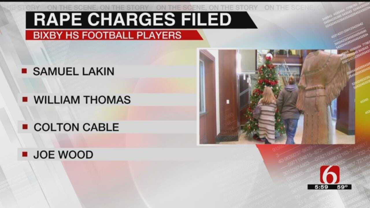 Charges Filed In Bixby High School Football Rape Investigation