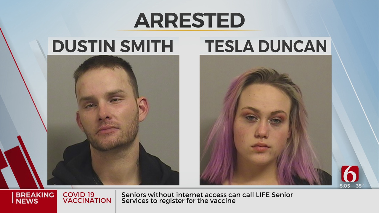 2 Accused Of Leading Tulsa Officers On Chase In Stolen Vehicle 