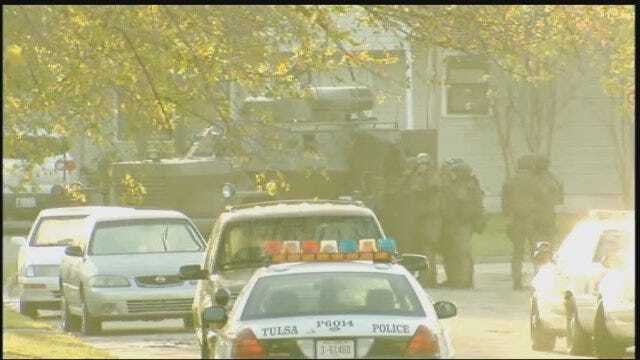 WEB EXTRA: Video From Scene Of East Independence Place Standoff