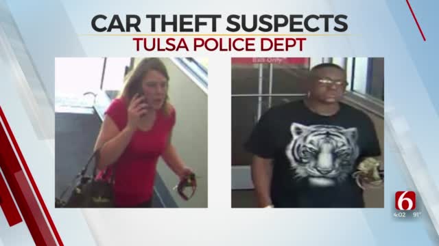 Caught On Camera: Couple Steals Car From Target Parking Lot