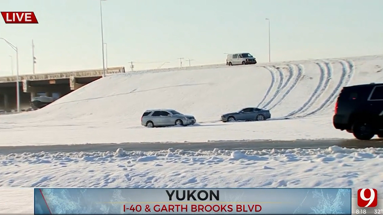Winter Weather Aftermath Impacting Oklahoma Roadways