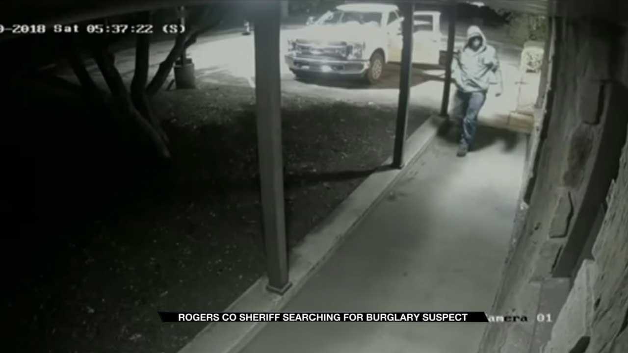 Deputies Search For Rogers County Burglary Suspect