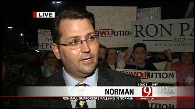 Ron Paul Supporters Rally At Republican State Convention