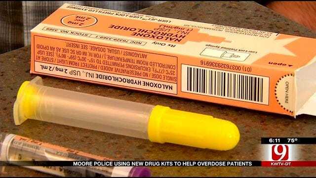 Moore Police Using New Rescue Drug For Overdose Patients