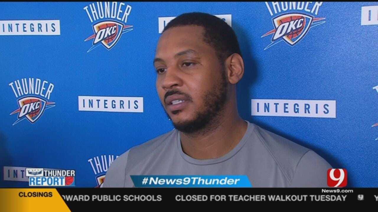 Carmelo Anthony On Warriors Matchup