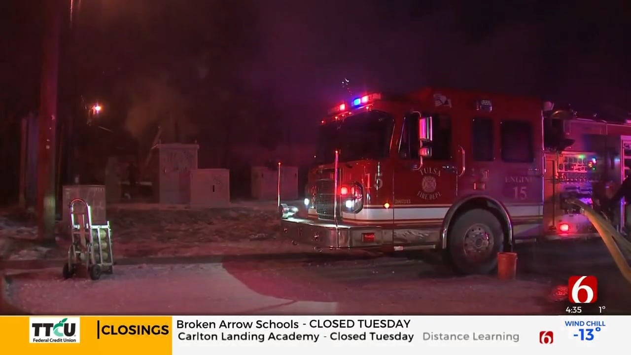 Abandoned Apartment Fire In Tulsa Under Investigation