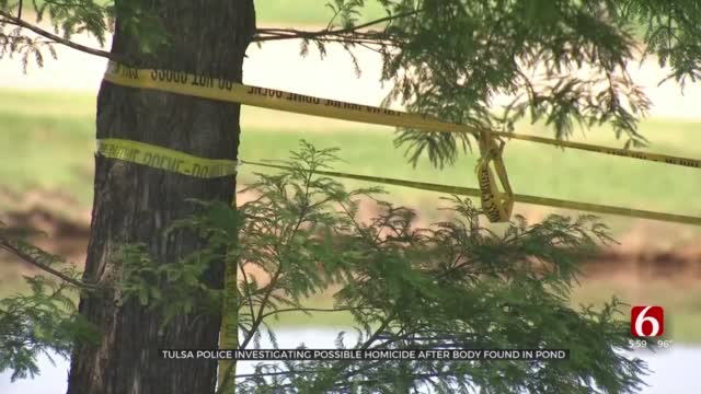 Body Found In Tulsa Pond; Investigation Underway