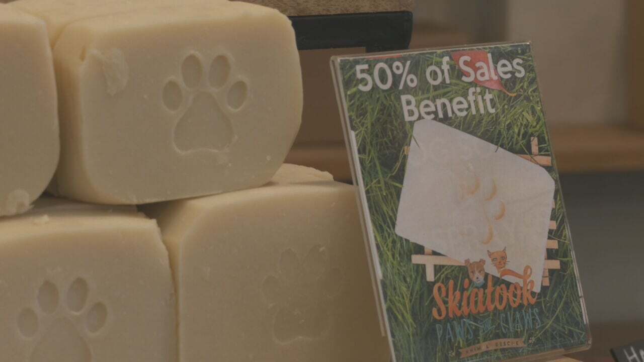 Tulsa Soap Company Helps Animal Rescue Group, Hosts Adoption Event