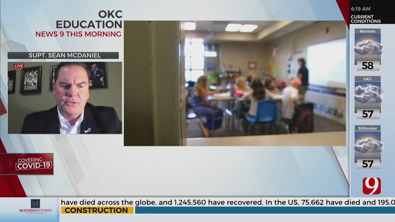 Watch: OKCPS Superintendent On The Districts Distance Learning Plan