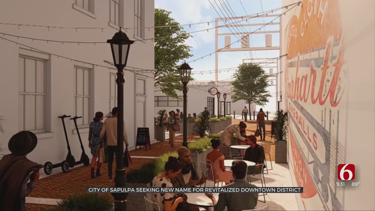 City Of Sapulpa Works To Revitalize Downtown As Place To Gather 