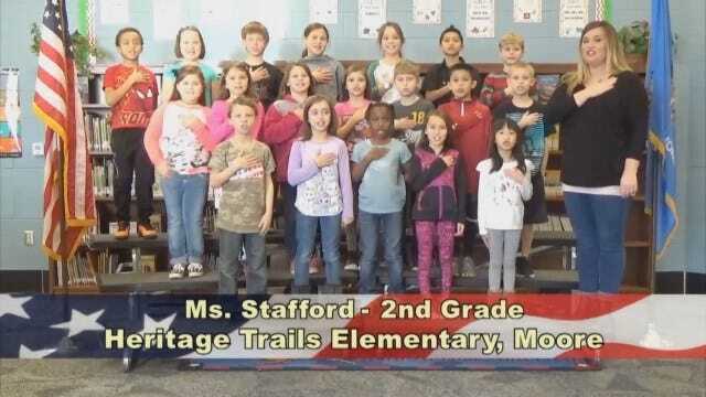 Ms. Stafford's 2nd Grade Class At Heritage Trails Elementary