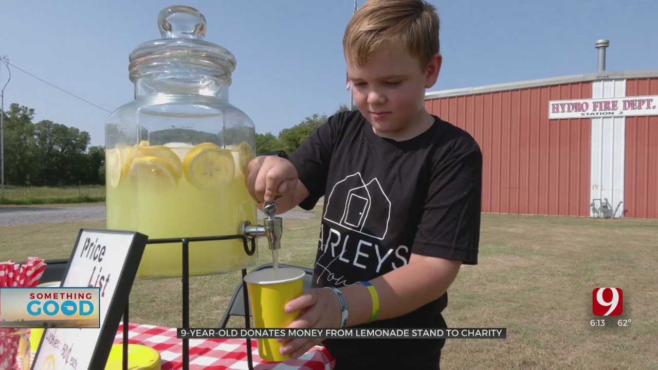 9-Year-Old's Lemonade Stand Fills Need In Community