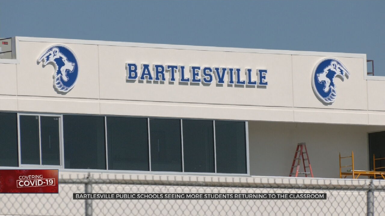 Bartlesville Public Schools Says Slightly More Students In Distance Learning Compared To Previous Semester