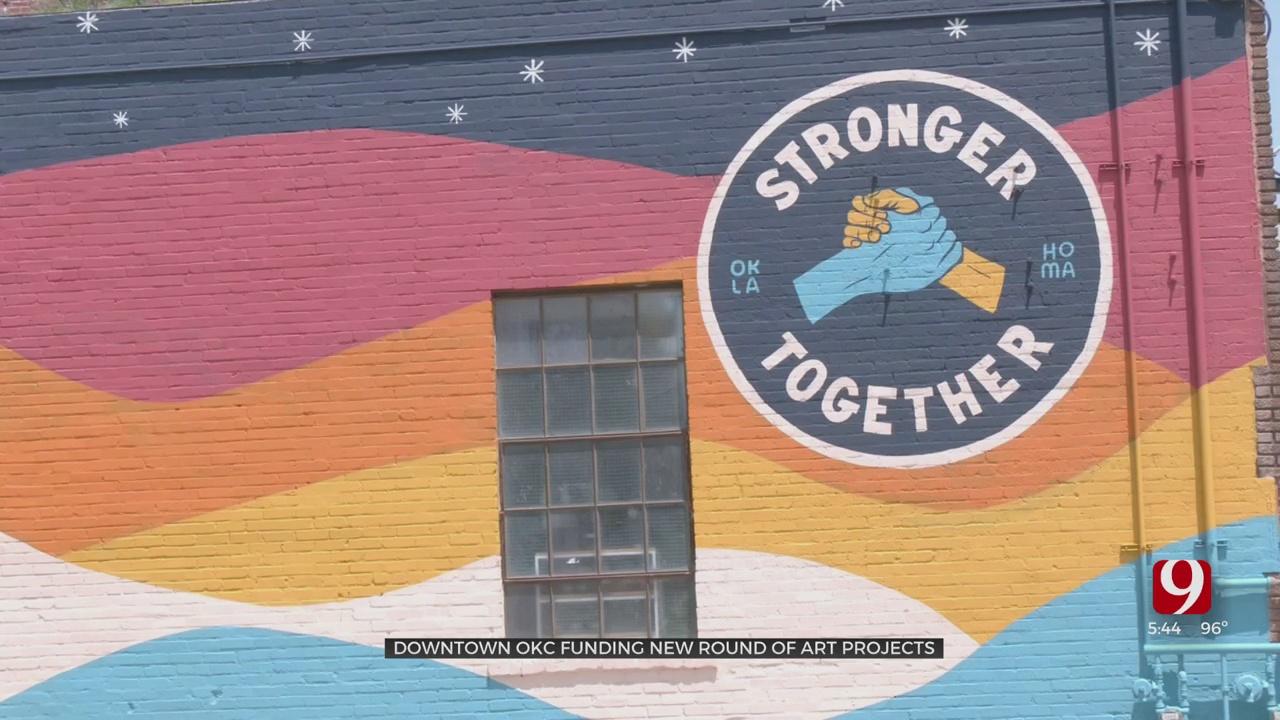 Downtown OKC Initiatives Fund New Art Projects 