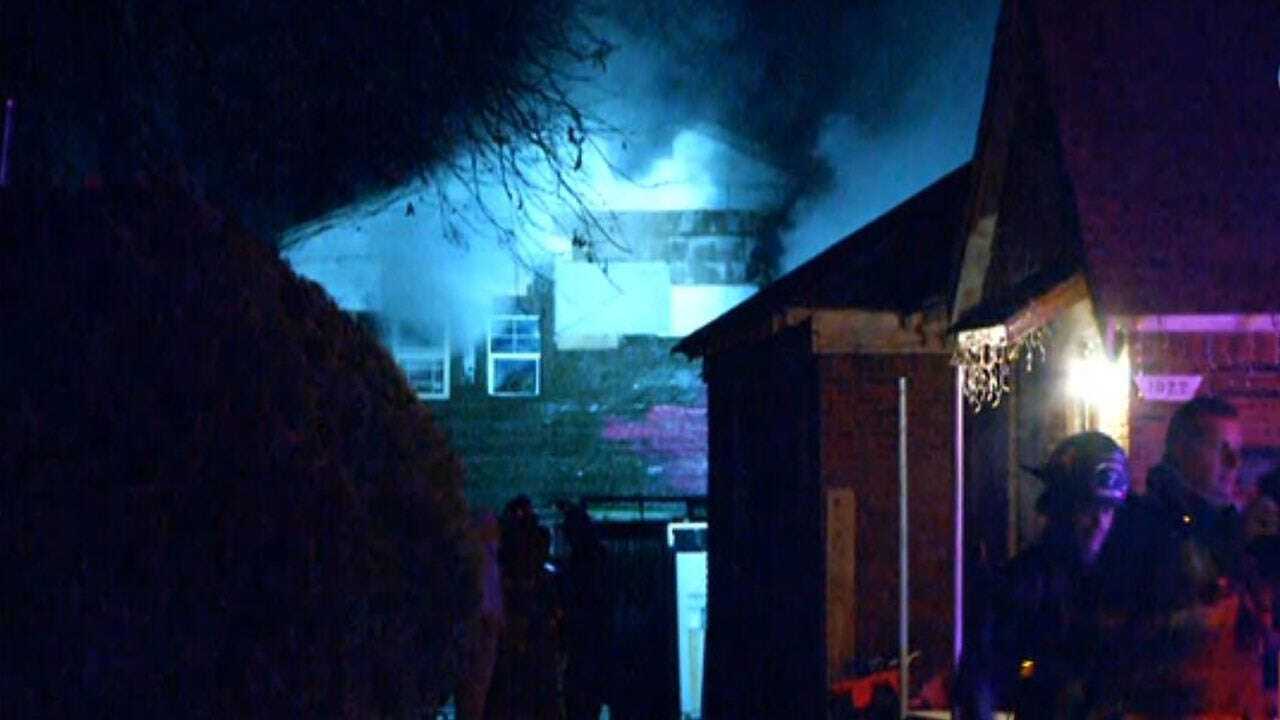 Firefighters Respond To House Fire In SW OKC