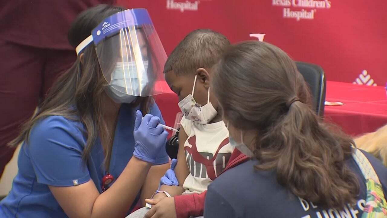 Tulsa Health Department Gives COVID Vaccines To Kids 6 Months To 5-Years-Old