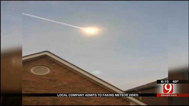 OKC Company Fesses Up To Meteor Spoof Video