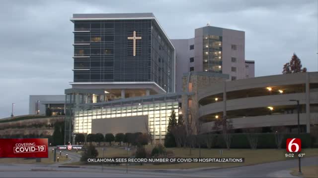 Oklahoma Sets COVID-19 Hospitalization Record Friday At 1,505 Patients