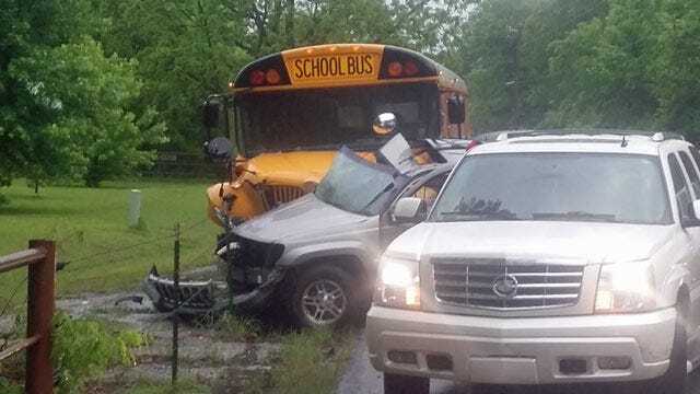 OHP Identifies Teen Killed In Wreck With School Bus Near Claremore
