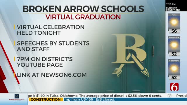 Broken Arrow Public Schools Holding Virtual Celebration For Class Of 2020