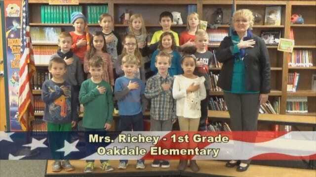 Mrs. Richey's 1st Grade Class At Oakdale Elementary