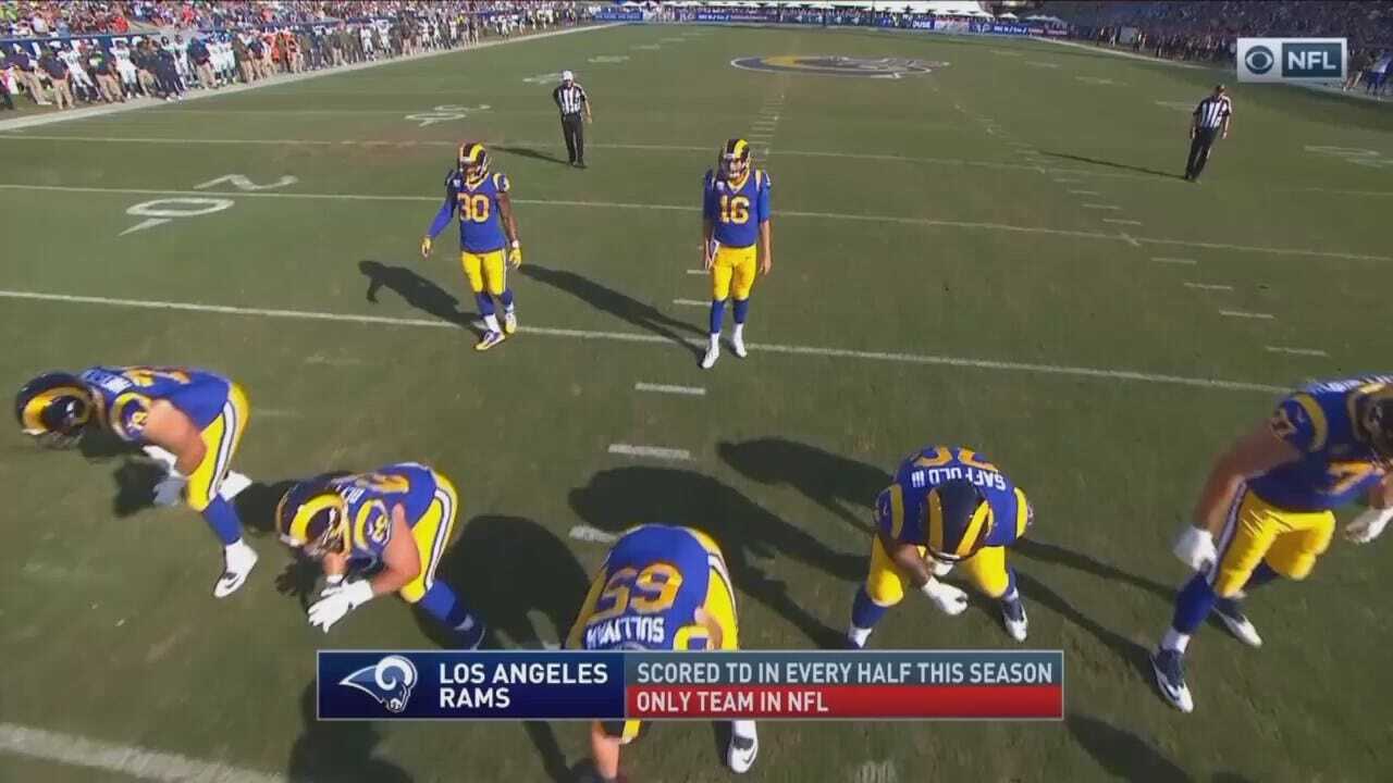 WEB EXTRA: Video Of The LA Rams 'Halle Berry' Play