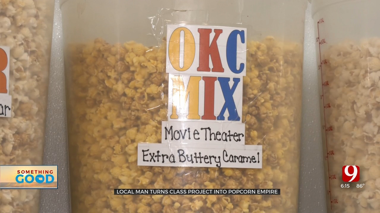 Oklahoma Man Turns A Class Project Into A Popcorn Empire 