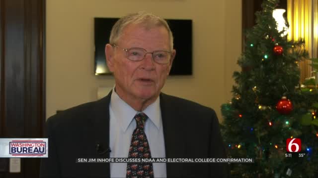 Sen. Inhofe Says It’s Still Inaccurate To Officially Name Biden President-Elect 