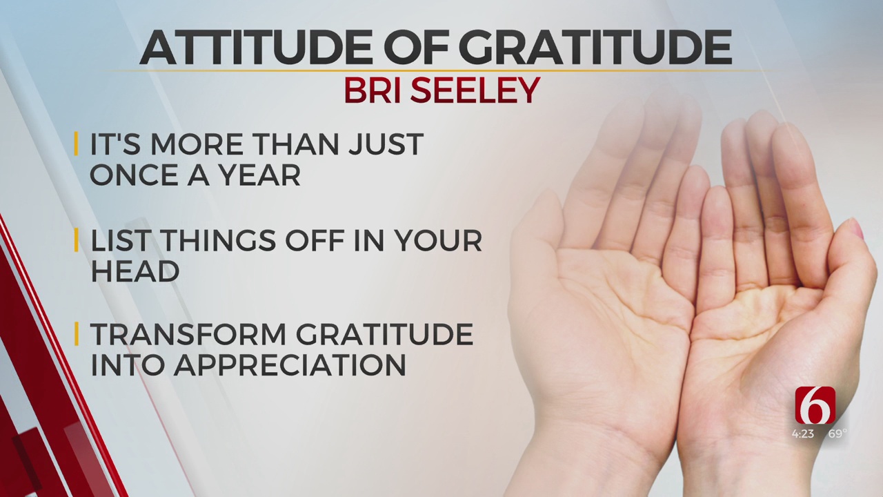 Watch: Bri Seeley Discusses How To Be More Grateful In Our Lives