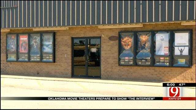 Oklahoma Theaters Prepare to Show "The Interview"