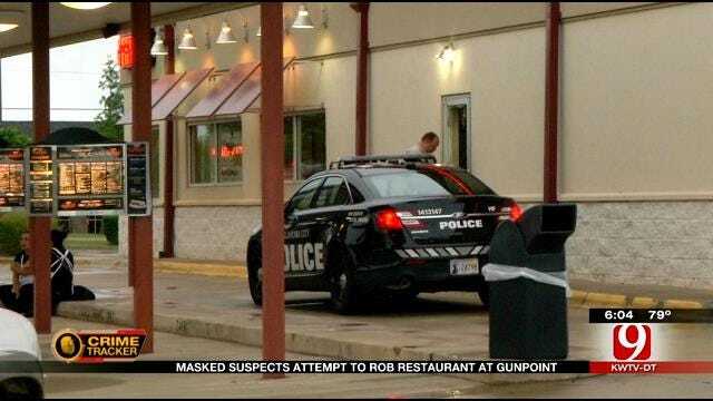 Masked Men Target OKC Restaurant In Attempted Robbery