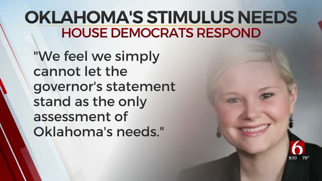 Oklahoma House Democrats Express Support For Additional Stimulus Package 