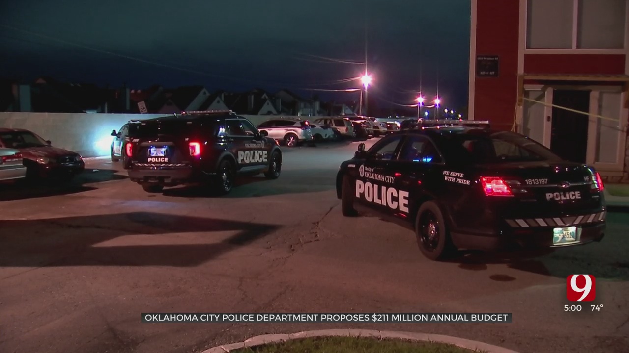 Oklahoma City Police Department Proposes $211 Million Annual Budget