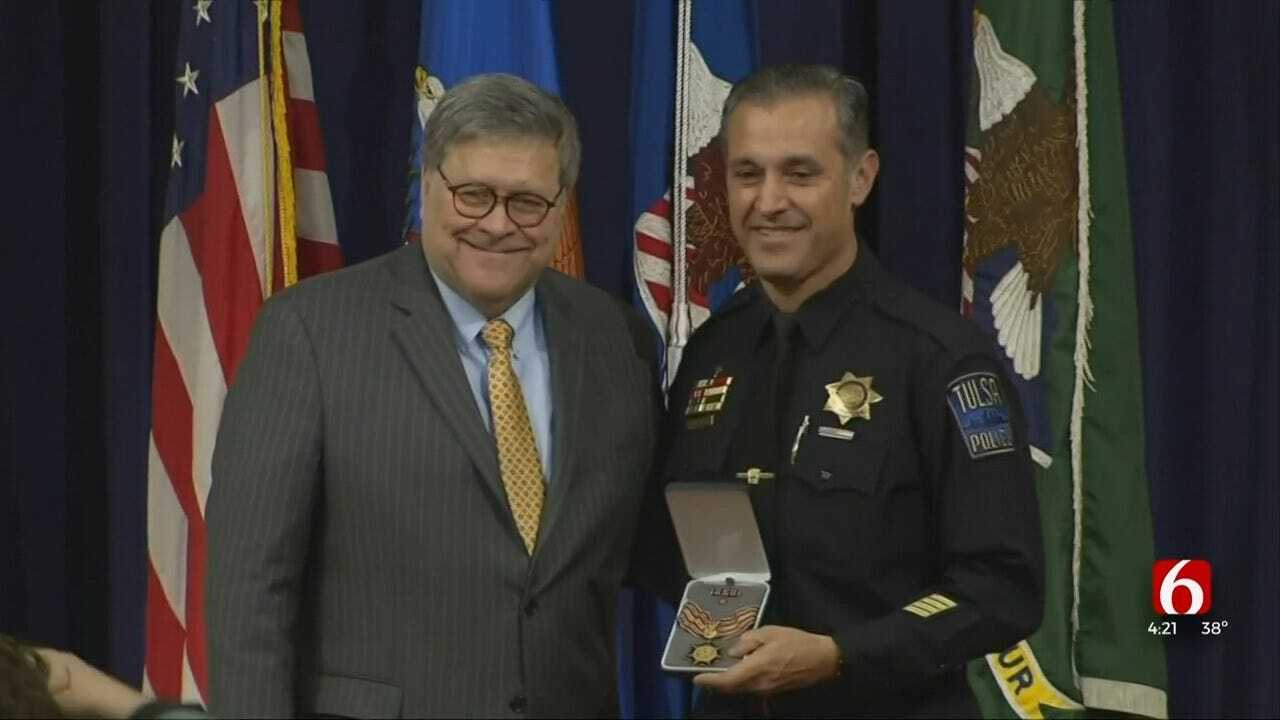 Tulsa Police Officer Given Award For Work Within Hispanic Community