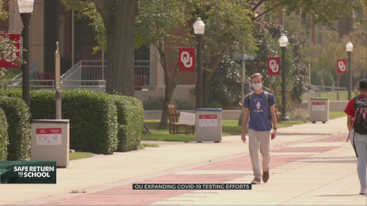 OU To Expand COVID-19 Testing For Students Living On Campus 