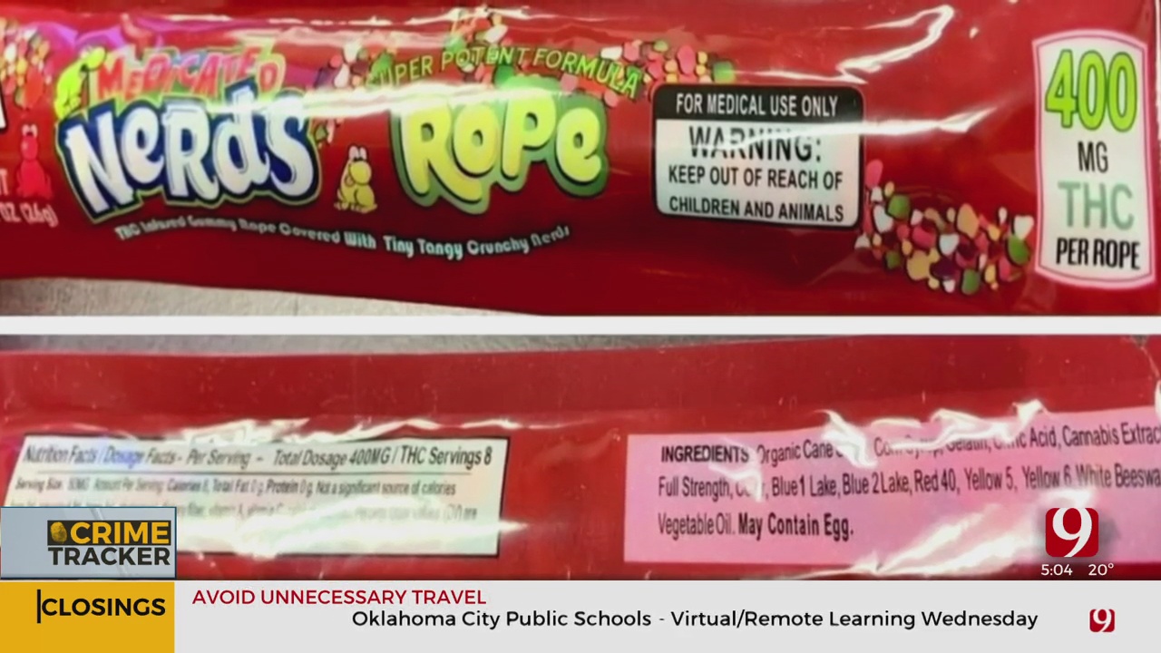 Okla. Law Enforcement Warns Parents About THC Products Packaged Like Candy